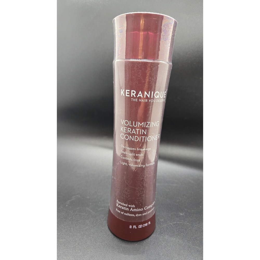 Keranique Volumizing Keratin Conditioner for Thinning Hair 8 oz new‎ sealed
